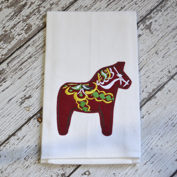 Dala Horse Tea Towel - NEW COLORS AVAILABLE