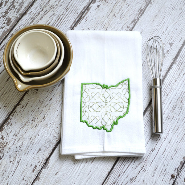 Celtic State Tea Towel - All 50 States