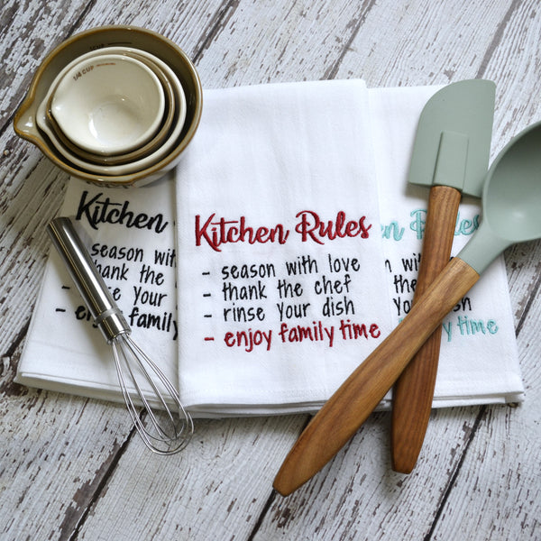 Kitchen Rules Tea Towel