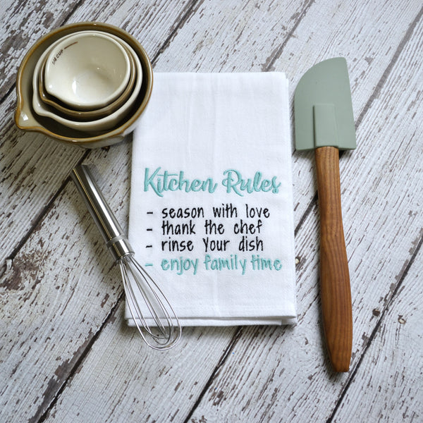 Kitchen Rules Tea Towel