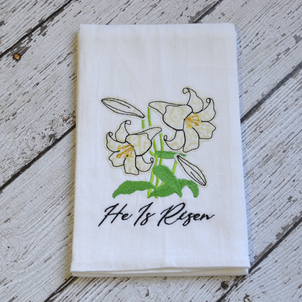 He is Risen Tea Towel