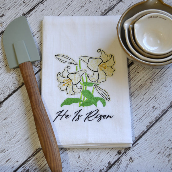 He is Risen Tea Towel