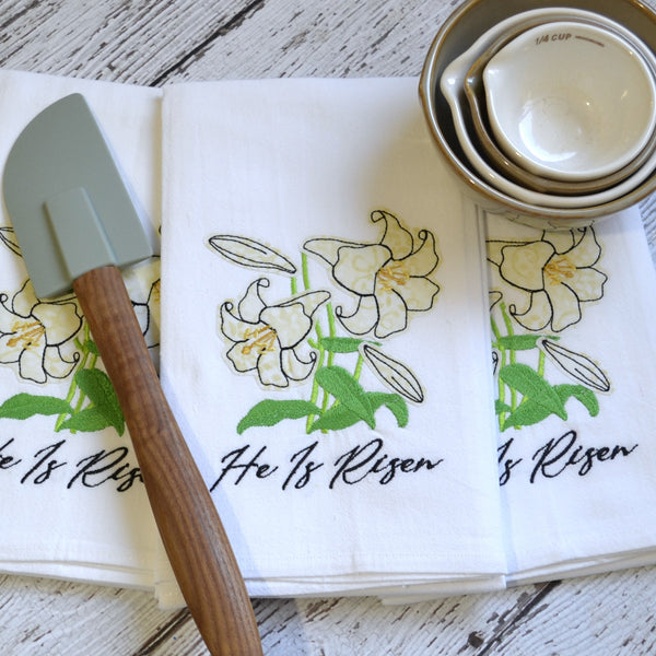 He is Risen Tea Towel