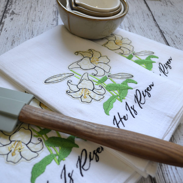 He is Risen Tea Towel