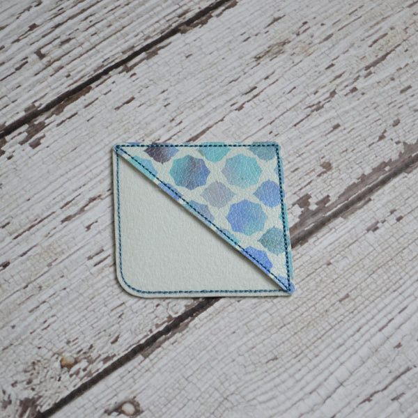 Corner Bookmark - Teal Mermaids