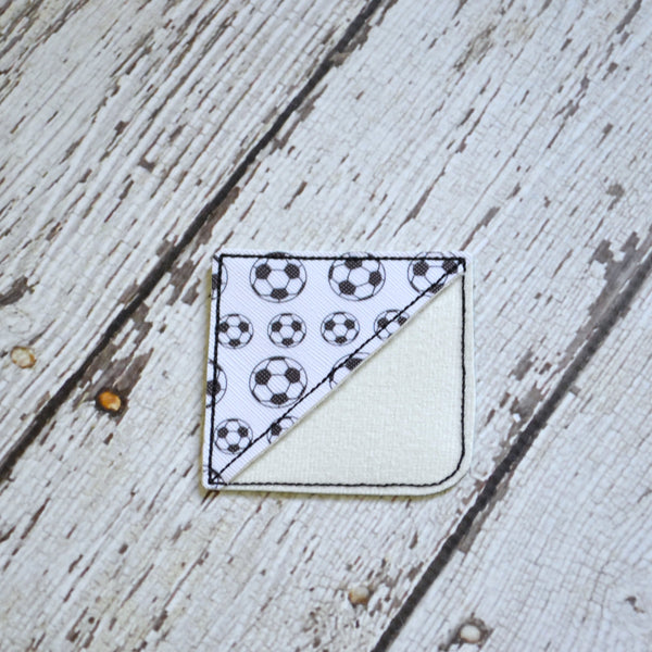 Corner Bookmark - Sports