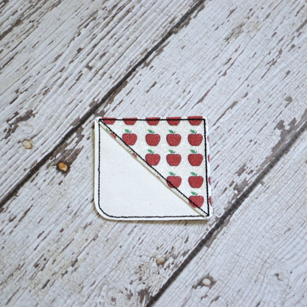 Corner Bookmark - Teacher Glitter, School
