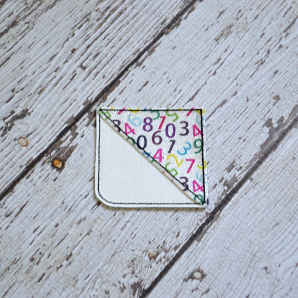 Corner Bookmark - Teacher Glitter, School