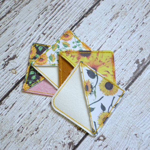 Corner Bookmark - Sunflower