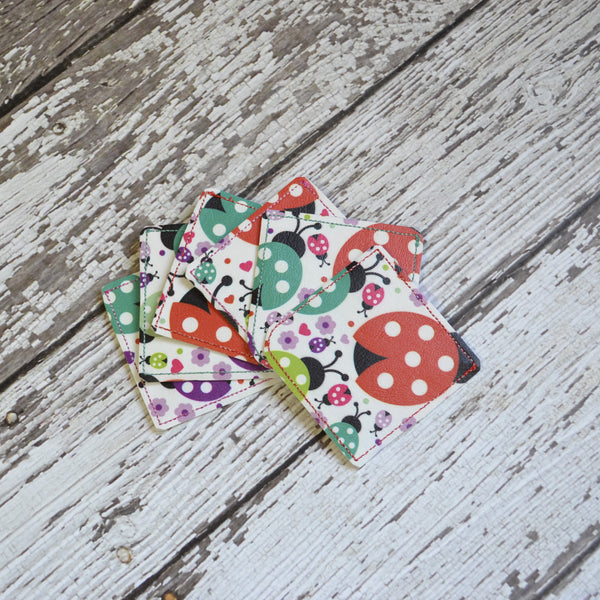 NEW! Corner Bookmark - Lady Bugs (Love Bugs)