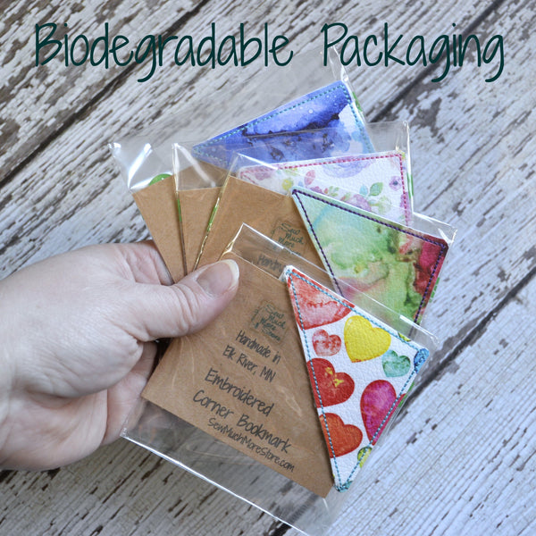 NEW! Corner Bookmark - Lady Bugs (Love Bugs)