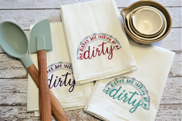 Dirty Dishes Tea Towel