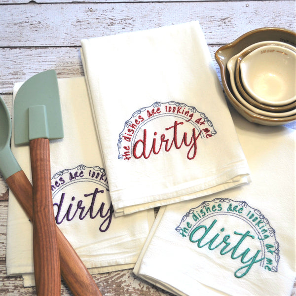 Dirty Dishes Tea Towel