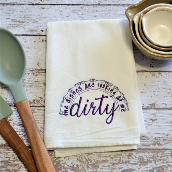 Dirty Dishes Tea Towel