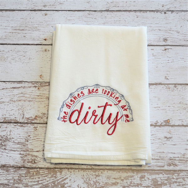 Dirty Dishes Tea Towel