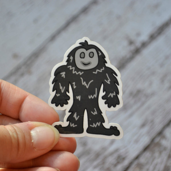 Ready to ship - 'Bigfoot' Vinyl Sticker - 1.7" x 2.2"
