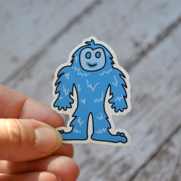 Ready to ship - 'Bigfoot' Vinyl Sticker - 1.7" x 2.2"