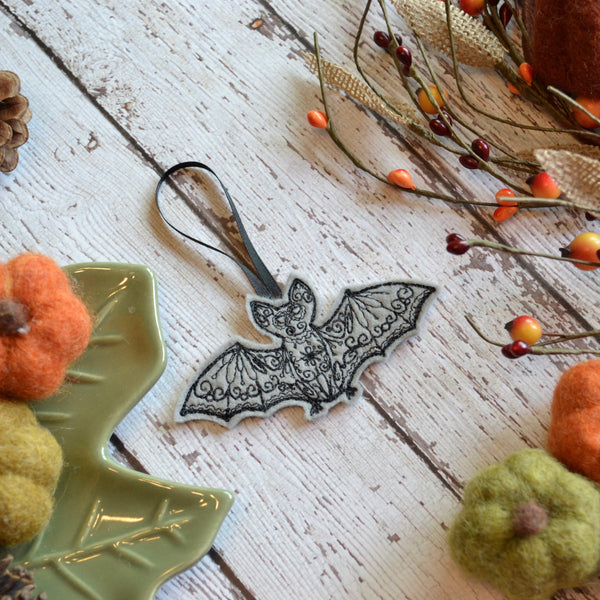 Bat Felt Ornament