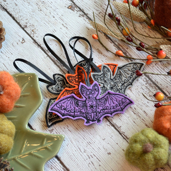 Bat Felt Ornament