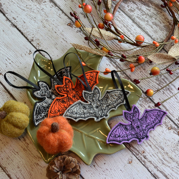 Bat Felt Ornament