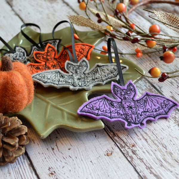 Bat Felt Ornament