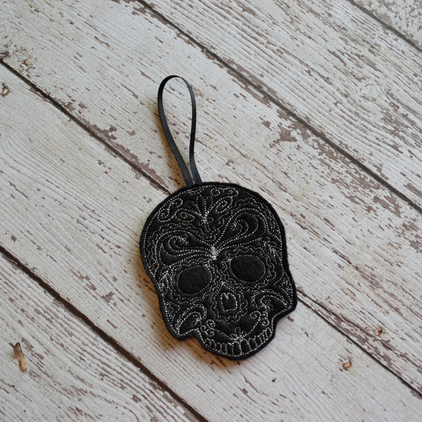 Skull Felt Ornament