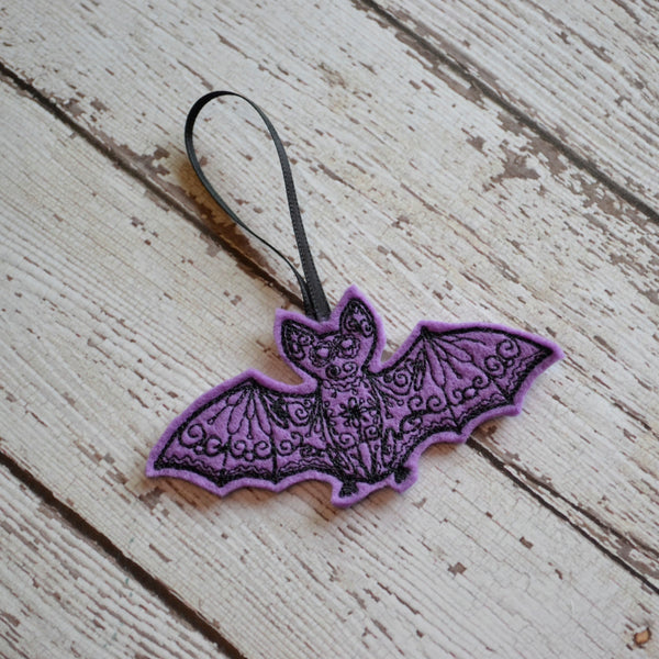 Bat Felt Ornament