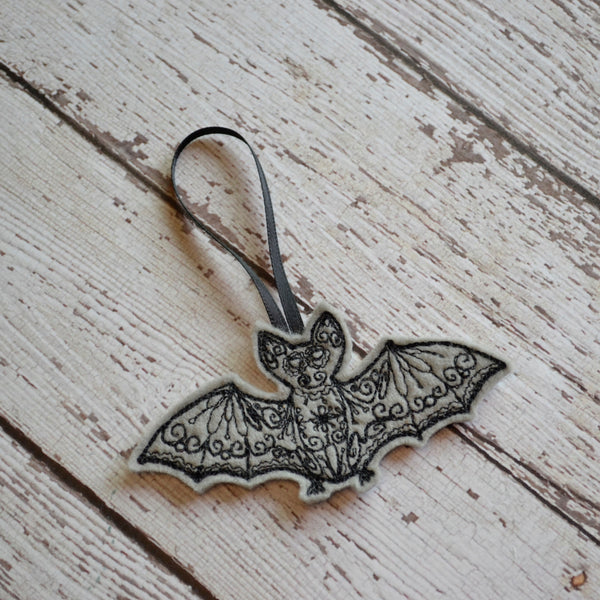 Bat Felt Ornament