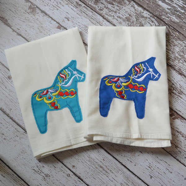 Dala Horse Tea Towel - NEW COLORS AVAILABLE