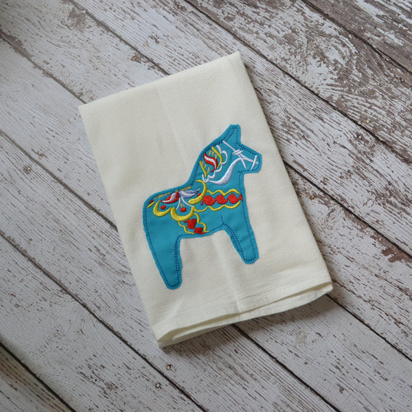 Dala Horse Tea Towel - NEW COLORS AVAILABLE