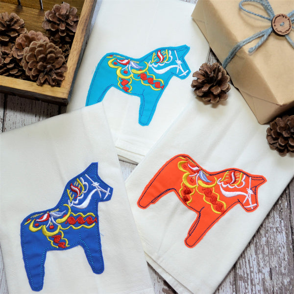 Dala Horse Tea Towel - NEW COLORS AVAILABLE