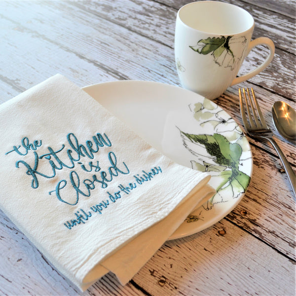 Kitchen Closed Tea Towel