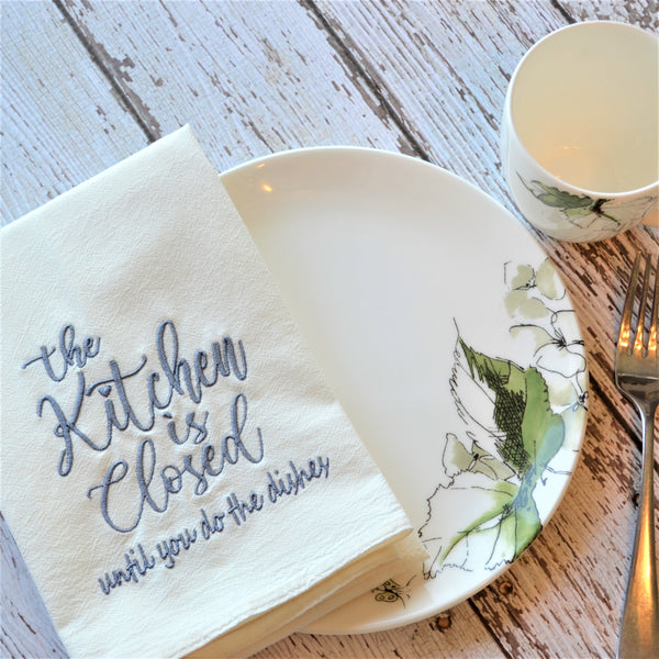 Kitchen Closed Tea Towel