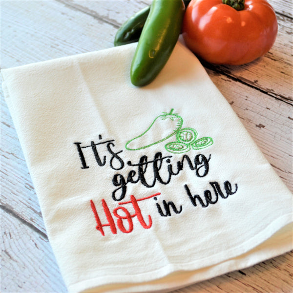 It's Getting Hot in Here Tea Towel