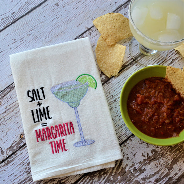 Margarita Time Tea Towel