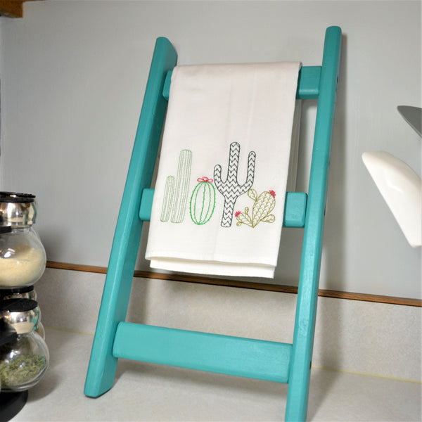 Cacti Tea Towel