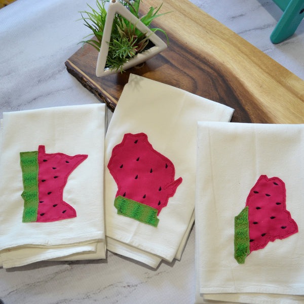 Watermelon State Tea Towel - All 50 States Available