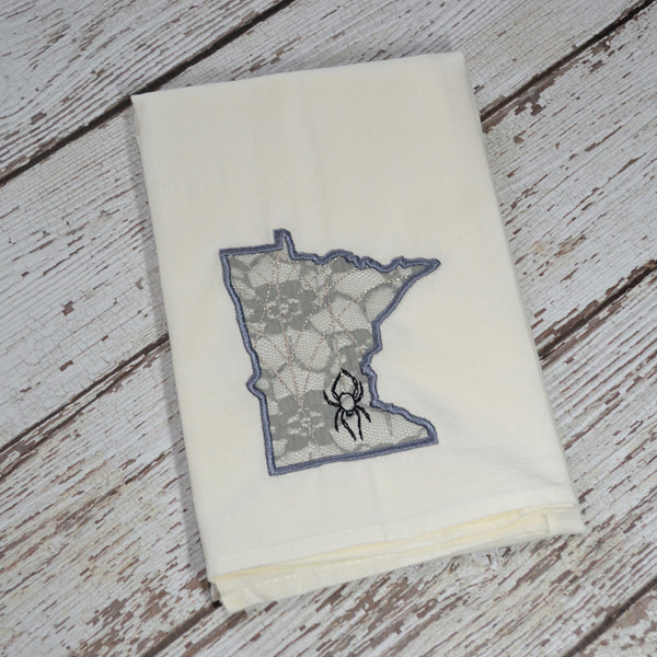 Spooky State Tea Towel - All 50 States Available