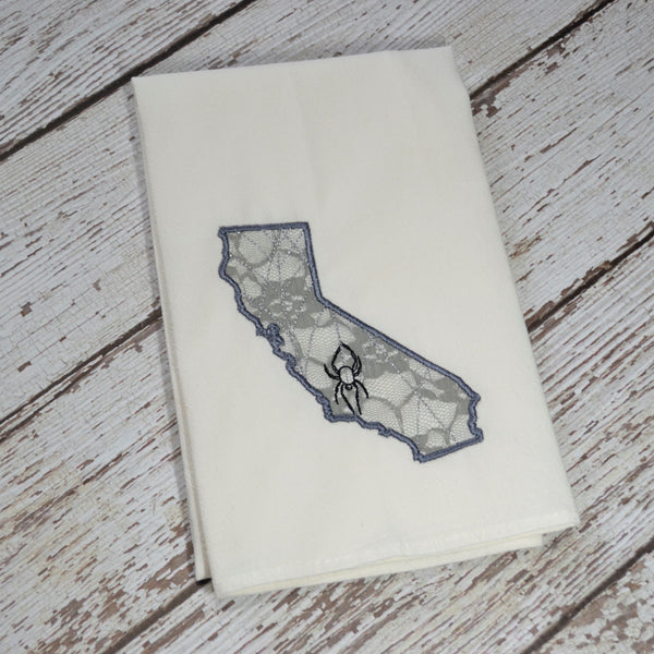 Spooky State Tea Towel - All 50 States Available