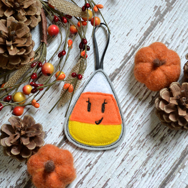 Halloween Candy Felt Ornaments - Single, multi Pack
