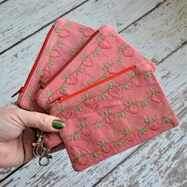 Strawberry Coin Purse
