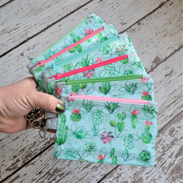 Cactus & Succulents Coin Purse