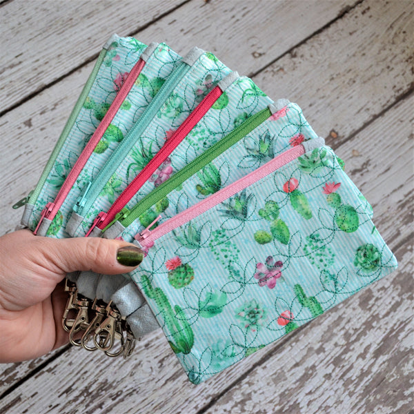 Cactus & Succulents Coin Purse