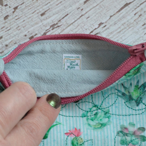 Cactus & Succulents Coin Purse