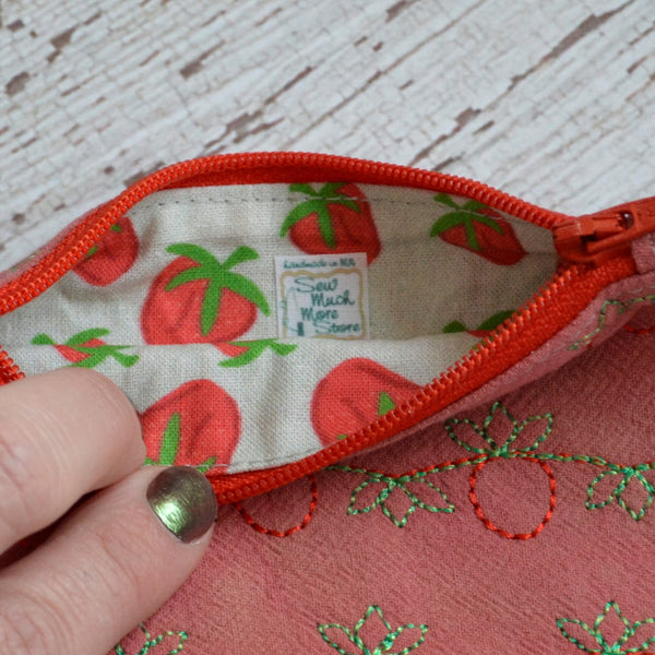 Strawberry Coin Purse