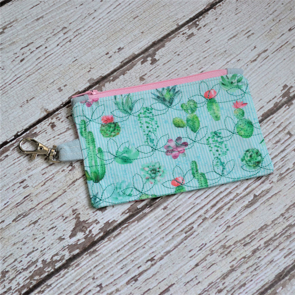 Cactus & Succulents Coin Purse