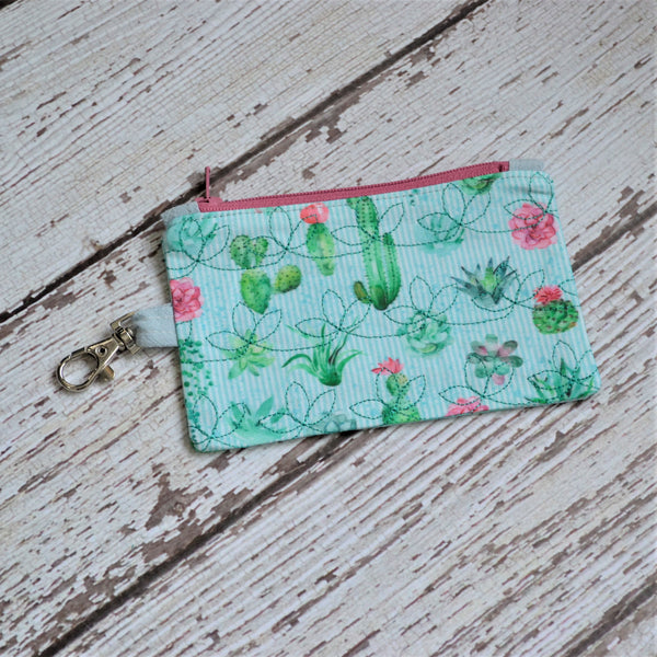 Cactus & Succulents Coin Purse