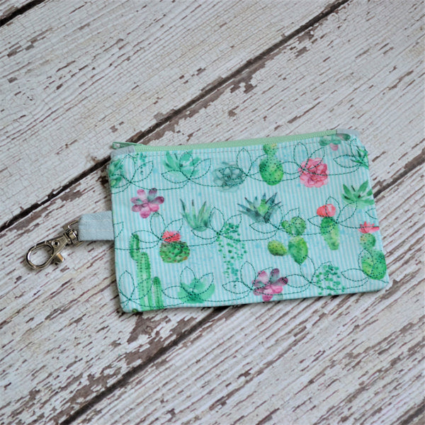 Cactus & Succulents Coin Purse