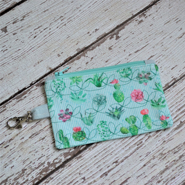 Cactus & Succulents Coin Purse