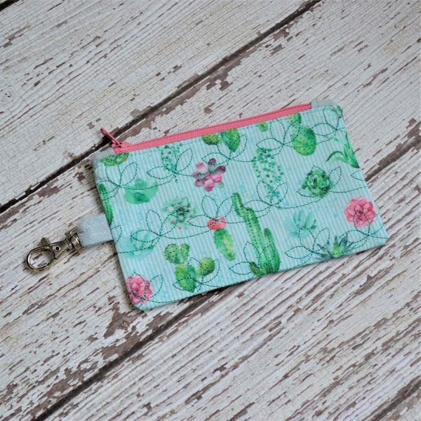 Cactus & Succulents Coin Purse